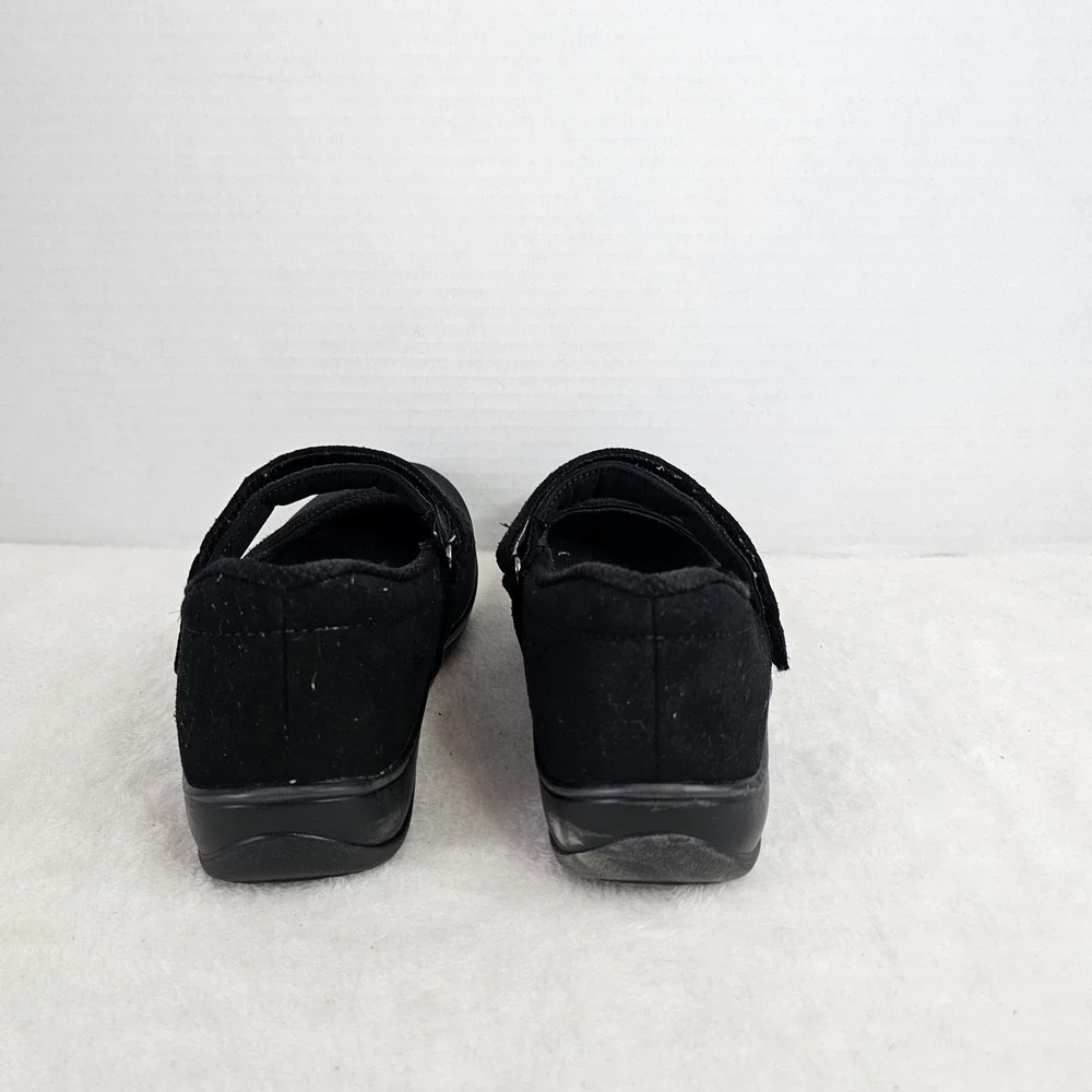 Orthofeet Springfield Mary Jane Shoes Womens Size 7B Black Comfort Orthopedic